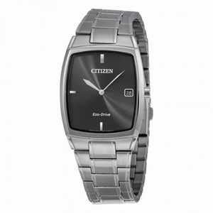 Citizen Eco-Drive Black Dial Stainless Steel Men's Watch AU1070-58E