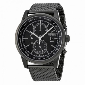 Citizen Eco-Drive Black Dial Men's Watch CA0338-57E