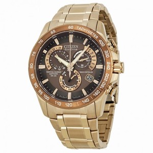 Citizen Eco-Drive Perpetual Atomic Clock Synchronization Men's Watch AT4106-52X