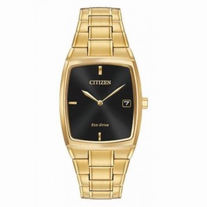 Citizen Eco-Drive Black Dial Stainless Steel Men's Watch AU1072-52E