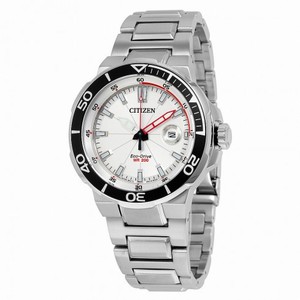 Citizen Endeavor Metalic Silver White Dial Men's Watch AW1420-55A