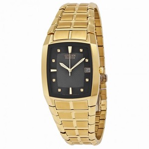 Citizen Men's Eco Drive Gold-tone Stainless Steel Watch BM6552-52E