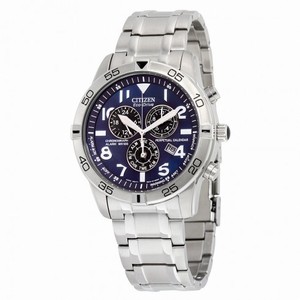 Citizen Perpetual Calendar Eco-Drive Chronograph Blue Dial Men's Watch BL5470-57L