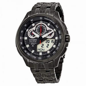 Citizen Promaster SST Eco Drive Black Dial Grey PVD Mnes Watch JW0097-54E