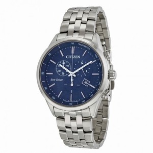 Citizen Sapphire Collection Blue Dial Silver Stainless Steel Quartz Men's Watch AT2141-52L