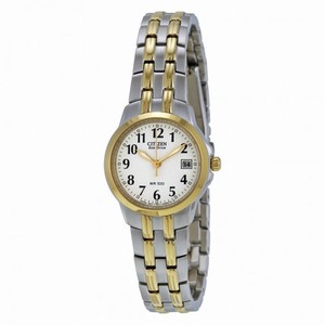 Citizen Silhouette Eco-Drive White Dial Ladies Watch EW1544-53A