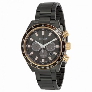 Citizen Sport Chronograph Eco-Drive Charcoal Grey Dial Men's Watch CA4207-53H