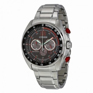 Citizen WDR Eco-Drive Black Dial Men's Watch CA4190-54E
