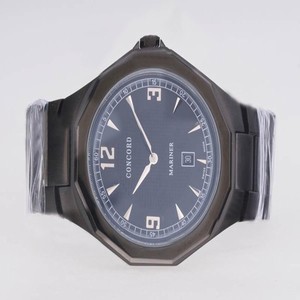 Concord Mariner 0311213 Blue Dial Black PVD Strap Round Watch