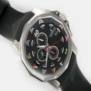 Corum Admirals Cup 277.931.06/0371 AN12 Mens Round Stainless Steel Case Watch