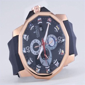 Corum Admirals Cup 277.931.06/0371 AN12 Rose Gold Bezel Automatic Watch