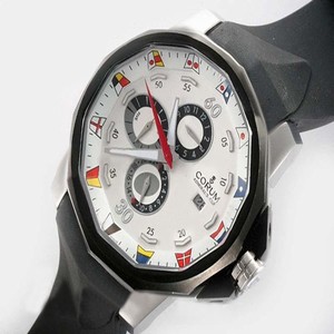 Corum Admirals Cup 277.931.06/0371 White Dial Round Automatic Watch