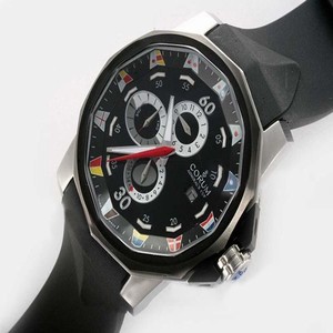 Corum Admirals Cup 277.931.91/0371 Black Dial Round Automatic Watch