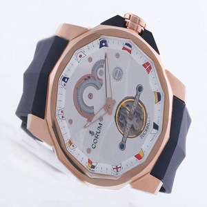 Corum Admirals Cup 372.931.55/0F01 0000 Mens Rose Gold Bezel Watch