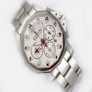 Corum Admirals Cup 753.691.20/V701 AA92 Round White Dial Automatic Watch