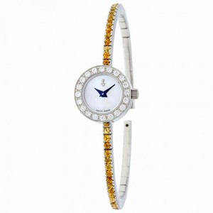 Corum Debutante Mother of Pearl Diamond and Citrine Ladies Watch