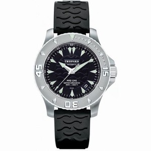Chopard L.U.C Steel Black Men's Watch 16/8912