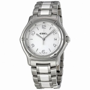 Ebel 1911 Silver Dial Stainless Steel Men's Watch 9187251-16567