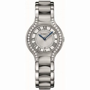 Ebel Beluga Silver Dial Stainless Steel Bracelet Ladies Watch 1216069