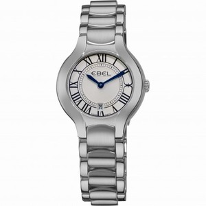 Ebel Beluga Silver Dial Stainless Steel Ladies Watch 1216037