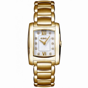 Ebel Brasilia Mother of Pearl Dial 18kt Yellow Gold Ladies Watch 1215612