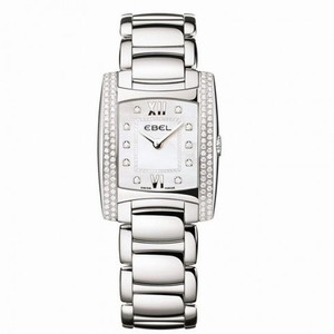 Ebel Brasilia Mother of Pearl Diamond Stainless Steel Ladies Watch 1215897