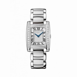 Ebel Brasilia Silver Dial Diamond Steel Ladies Watch 1216068