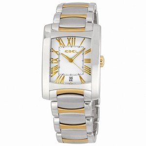 Ebel Brasilia Two Tone Silver Dial Men's Watch 1215770