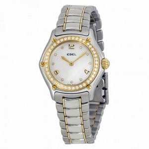 Ebel Classic Mother of Pearl Diamond Dial Ladies Watch 1090214-19865P