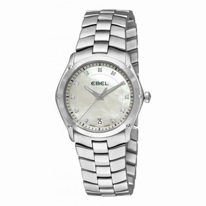 Ebel Classic Sport Mother of Pearl Diamond Dial Ladies Watch 1215986