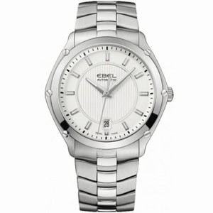 Ebel Classic Sport Silver Dial Automatic Men's Watch 1215992