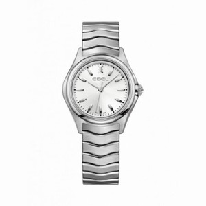 Ebel Wave Silver Dial Stainless Steel Ladies Watch 1216191