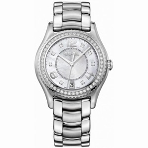Ebel X-1 Silver Diamond Dial Stainless Steel Ladies Watch 1216110