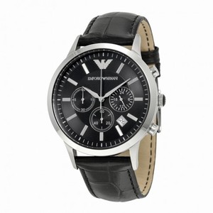Emporio Armani Black Dial Chronograph Men's Watch AR2447