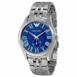 Emporio Armani Classic Blue Dial Stainless Steel Men's Watch AR1789