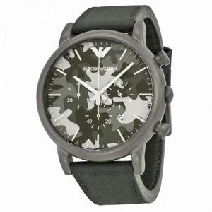 Emporio Armani Classic Chronograph Grey Camouflage Dial Men's Watch AR1816