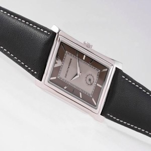 Emporio Armani Classic Ladies AR0447 Brown Dial Stainless Steel Bezel Watch