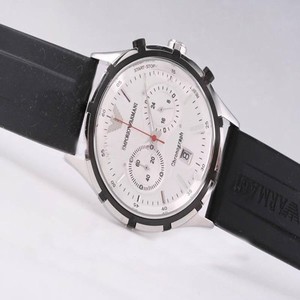 Emporio Armani Classic Mens AR0532 Mens Quartz Chronograph Round Watch