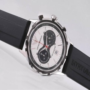 Emporio Armani Classic Mens AR0532 Round Quartz Chronograph Mens Watch