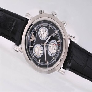 Emporio Armani Classic Mens AR2432 43mm Automatic Black Dial Watch