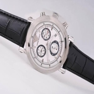 Emporio Armani Classic Mens AR2432 White Dial Stainless Steel Case 40mm Watch