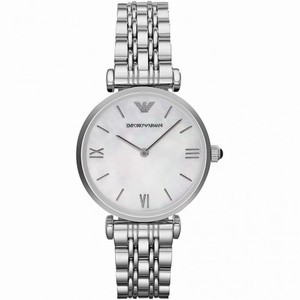 Emporio Armani Classic Mother Of Pearl Dial Stainless Steel Quartz Men's Watch AR1682