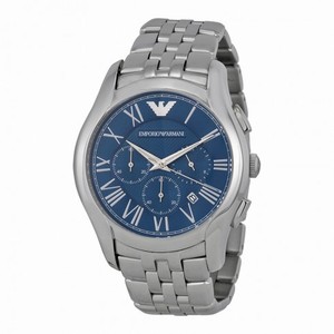 Emporio Armani Classic Navy Blue Dial Stainless Steel Men's Watch AR1787