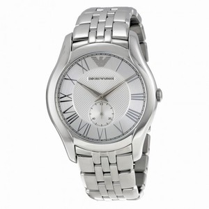 Emporio Armani Classic Silver Dial Stainless Steel Men's Watch AR1788