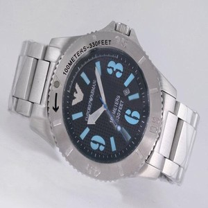 Emporio Armani Sports Divers AR0630 Mens Stainless Steel Bezel Watch