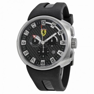 Ferrari F1 Podium Carbon Fiber Chronograph Dial Men's Watch FE-10-ACC-CG-FC-FC