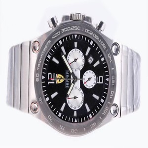 Ferrari Panerai Ferrari Granturismo FER00005 Round Stainless Steel Case Midsize Watch