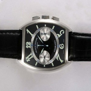 Franck Muller Casablanca 8885 CCC DT NR CASA Black Dial Manual Winding Rectangle Watch