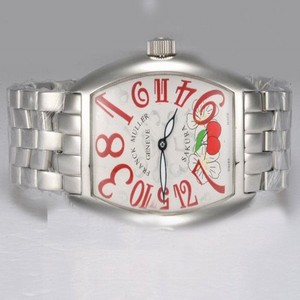 Franck Muller Cintree Curvex 1752 QZ ACB ACE Stainless Steel Bezel Midsize Automatic Watch