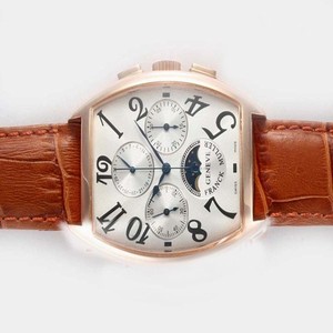 Franck Muller Cintree Curvex Chronograph 9880-CCQP Manual Winding Midsize Watch